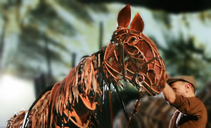 War Horse play by the National Theatre.