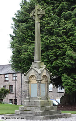 Kirkby Lonsdale war memorial