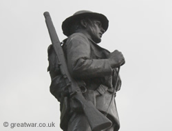 Rifle Brigade war memorial, London