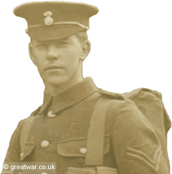 Corporal T H Parker, 2nd Battalion Royal Welsh Fusiliers.