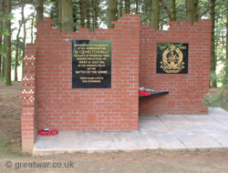 Memorial to the Accrington Pals at Sheffield Memorial Park, Serre
